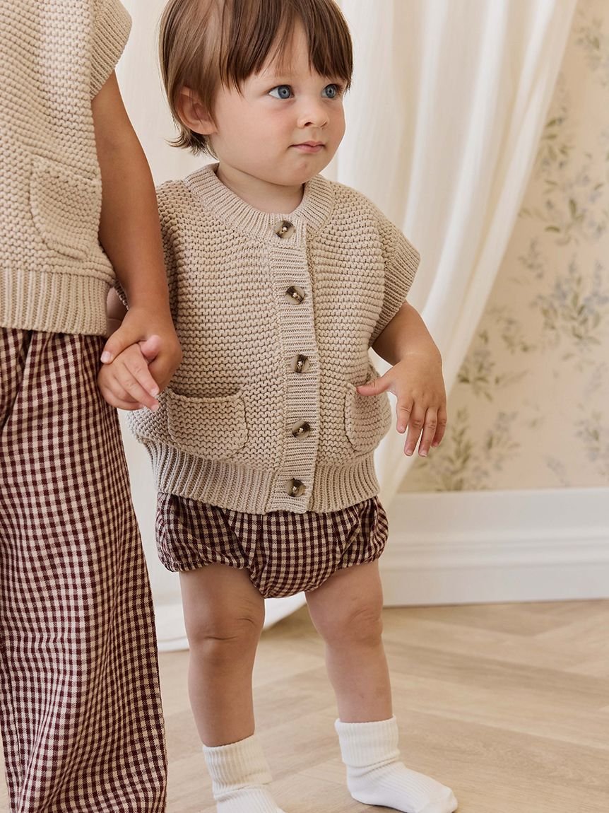 【ベビー】ブルマ Cinnamon Gingham（60～90cm）