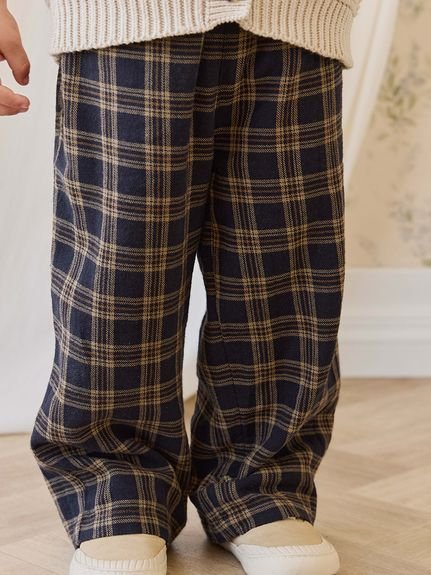 【ベビー＆キッズ】ロングパンツ Woodland Check（70～100cm）